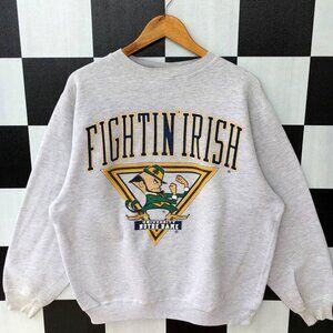 Vintage University Of Notre Dame Fighting Irish Football Sweatshirt